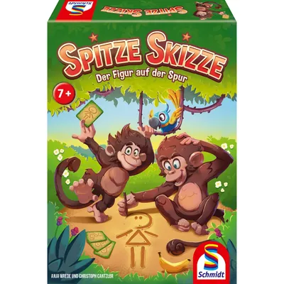Produktbild von Schmidt Spiele Spitze Skizze, Brettspiel, Zeichnung, 7 Jahr(e), 15 min