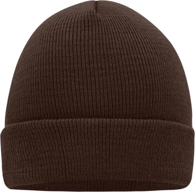 Produktbild von Klassische Strickmütze in vielen Farben chocolate, Gr. one size