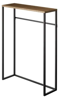 Image de YAMAZAKI - Console d'entrée métal et bois - L60 cm