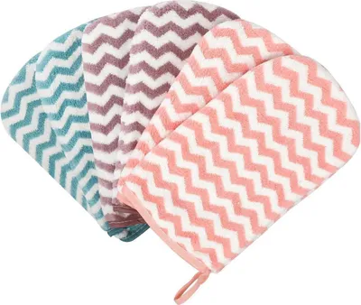 Immagine prodotto di PHOGARY Set da 6 pezzi di flanella in spugna 20x13cm in pile corallo