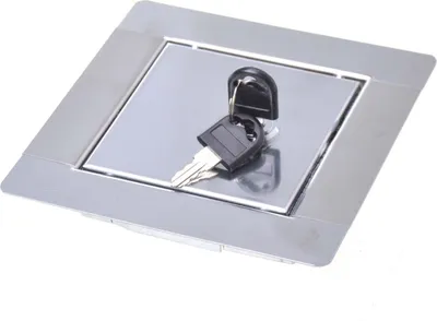 Immagine prodotto di Aqbau® Porta di ispezione Porta di manutenzione in acciaio inox con chiave 25 x 25 cm