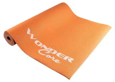Obrázok produktu pre Podložka na jogu, veľká, protišmyková, 170 cm, oranžová/sivá