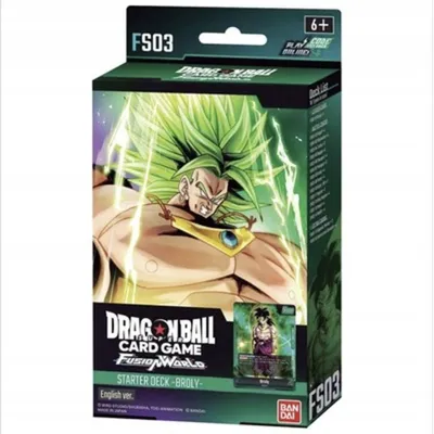 Image de Dragon Ball Super CG Fusion World Starter Deck: Broly FS03 EU