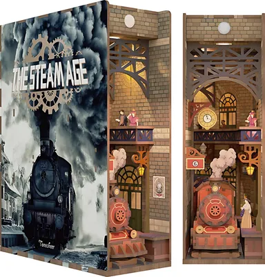 Produktbild von TONECHEER The Steam Age Diorama 8 x 18 x 24,5 cm