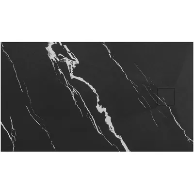 Produktbild von Rea Duschtasse Magnum Carrara 90X120 Black