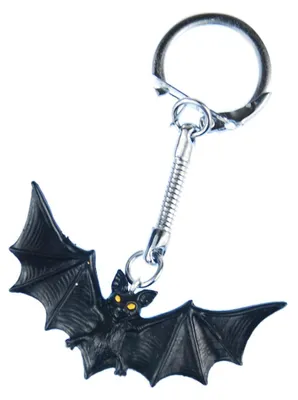 Produktbild von Fledermaus Schlüsselanhänger Miniblings Anhänger Schlüsselring Halloween Augen