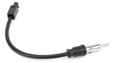 Image de Câble adaptateur d'antenne audio pour voiture, noir, modification, entretien, remplacement pour Chrysler