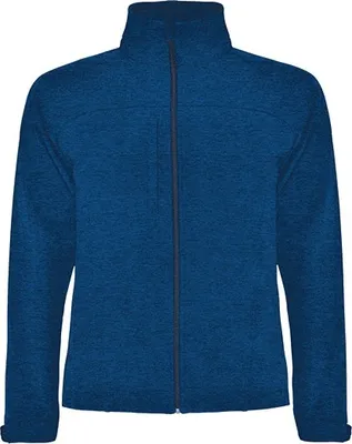 Immagine prodotto di Roly SS6435 | Giacca Softshell Rudolph da uomo, idrorepellente e antivento - Colore: Heather Navy Blue 247 - Taglia: S