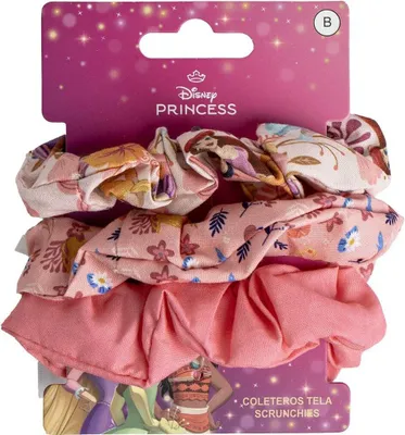 Produktbild von Haargummis Disney Princess Rosa 3 Stücke