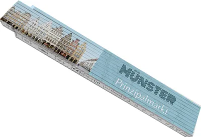 Produktbild von streetline Münster Prinzipalmarkt Meterstab aus Holz