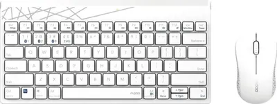 Produktbild von Rapoo 8000M Multi-Mode-Deskset Kabellos, Weiß