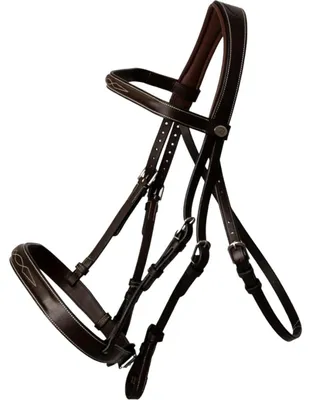 Produktbild von Dy´on Trense Cavesson Hunter Trensenzaum Brown Full