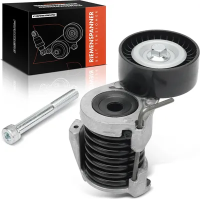 Image de Frankberg 1x galet tendeur de courroie pour BMW Série 1 E81 E87 E88 Série 3 E90 E92 E93 Série 3 Touring E91