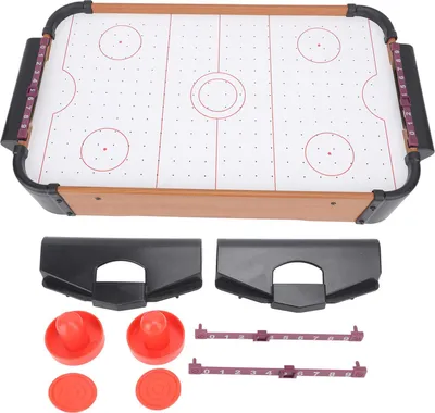 Obrázok produktu pre Stolný air hockey, napájaný batériami, zábava pri stole, voľnočasové puzzle, interaktívna hračka pre deti, teenagerov, dospelých
