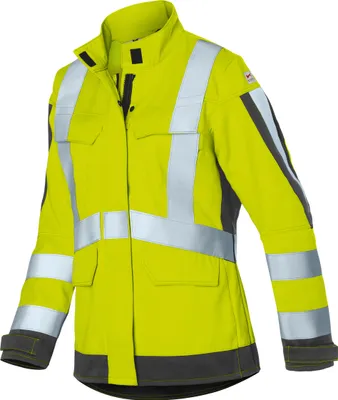 Produktbild von KÜBLER PROTECTIQ HIGH VIS Damenjacke arc1 PSA 3 warngelb/anthrazit  1493 8345-3497-50