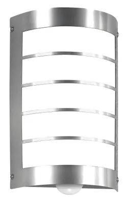 Produktbild von CMD 29/1/BM Wandleuchte Aqua Marco aus Edelstahl IP44 Opalglas E27 mit Bewegungsmelder