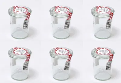 Zdjęcie produktu dla Słoik do konserwowania, słoik do zamykania, słoik 160 ml, okrągły, [6 sztuk]