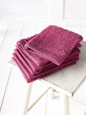 Immagine prodotto di Set di mollette in cotone, 6 pezzi, fucsia, 15 x 22 cm