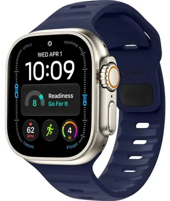 Immagine prodotto di Bracciale in silicone per Apple Watch 49/46/45/44 mm, linea Tech-Protect, colore blu