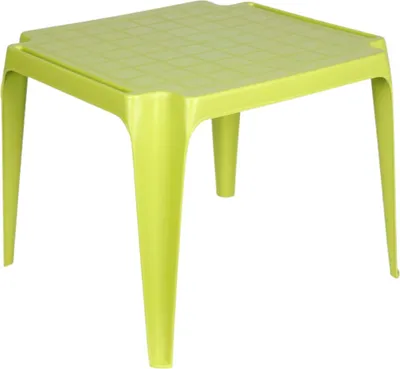 Produktbild von PROGARDEN Kindertisch lime green 50x50 cm/stapelbar Tavolo