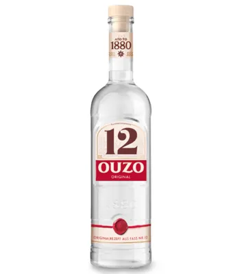 Produktbild von Ouzo 12 Rot 1 Liter