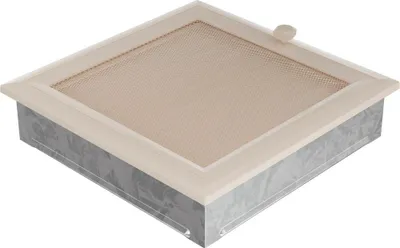 Obrázok produktu pre Venter kryt Oskar 22x22 krém s žalúziami