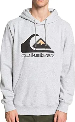 Produktbild von Quiksilver Herren Kapuzenpullover Comp Logo grau : S Größe: S