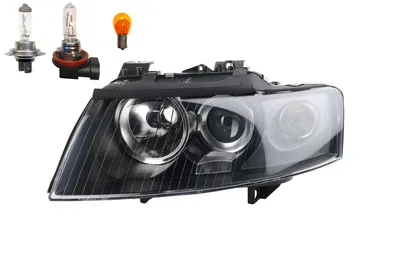 Produktbild von Johns, Scheinwerfer passend für Audi A4 Cabrio 04/02 - 09/05 H9 H7 links + Leuchtmittel 8H0941003A