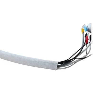 Image de Label-The-Cable PRO 5120 Label-The-Cable Tube, LTC PRO 5120, gaine flexible à fermeture automatique, découpable, 25m, blanc