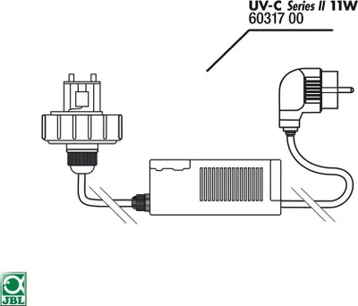 Produktbild von JBL Ersatzteil Gehäusedeckel + Vorschaltgerät UV-C 11 W