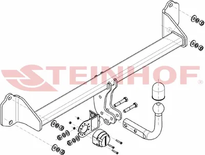 Produktbild von Z545997 Anhängerkupplung passend für BMW 2 Seria 2014-2022 starr