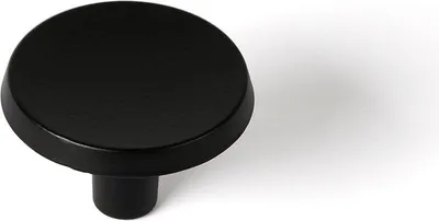 Zdjęcie produktu dla Pomo Rei 774 Black Metal Ø 35 x 23 mm (2 sztuki)
