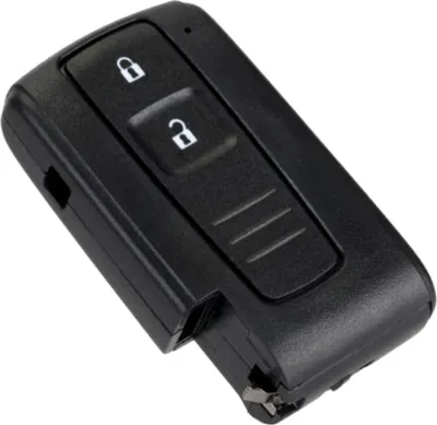 Image de boîtier de voiture à 2 clés avec télécommande