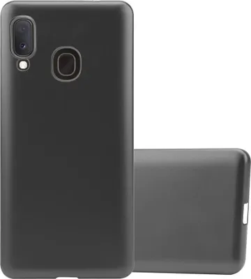 Image de Cadorabo Housse de protection pour Samsung Galaxy A10e / A20e Housse en gris Housse téléphone portable TPU silicone Etui Cover Case