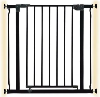 Produktbild von Dreambaby Liberty Tall Gate Sicherheitsbarriere für Tiere (B: 75–82 cm x H: 95 cm), schwarz