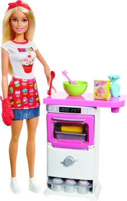 Obrázok produktu pre Bábika a hracia súprava Barbie "Varenie a pečenie"