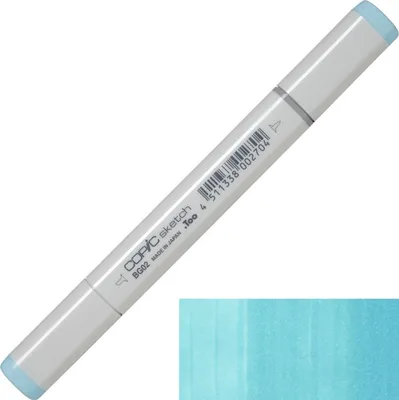 Immagine prodotto di COPIC Sketch Pennello e scalpello bifacciale, BG02 Nuovo blu