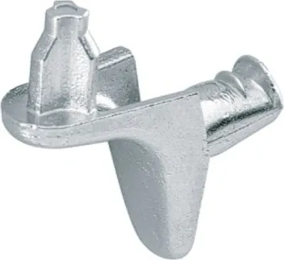 Produktbild von HETTICH Bodenträger Sekura 1.1, ø 5 mm, Zinkdruckguss vernickelt