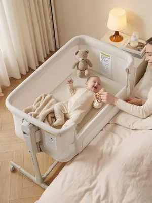 Produktbild von Babybett mit Rollen – Reisebett-Set für Babys