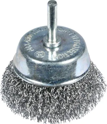 Image de Brosse boisseau sur tige 75mm ZN - E-561-6075