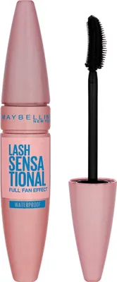 Image de Maybelline Lash Sensational Waterproof Mascara imperméable Mascara imperméable pour allonger et recourber les cils Noir 9,4 ml