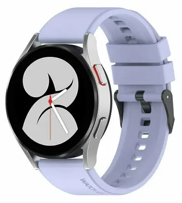 Produktbild von By Qubix passend für Garmin Approach S12 / S40 / S42 - Silikon-Schnallenarmband - Lila
