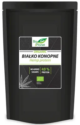 BIAŁKO KONOPNE BIO 500 g - BIO PLANET