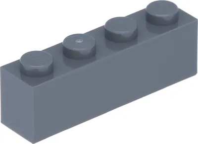 A single LEGO brick on a white background.