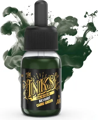 Zdjęcie produktu dla AK Interactive The INKS Camo Green
