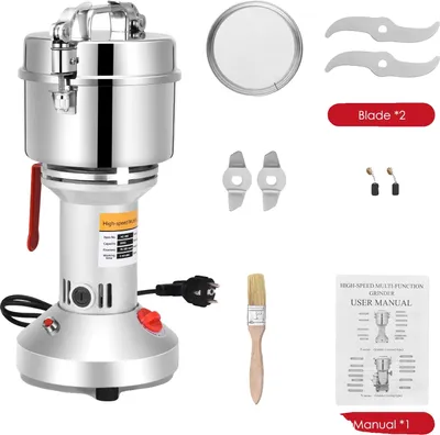 Image de Moulin à céréales, moteur haute vitesse, capacité 500 g, 500 g