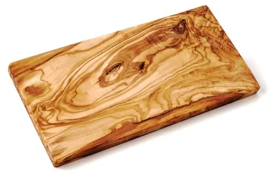 Produktbild von DAS OLIVENHOLZBRETT® Frühstücksbrett rechteckig aus Olivenholz 20cm