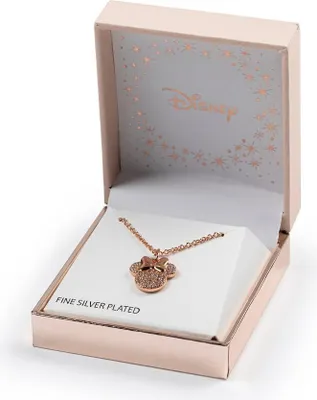 Obrázok produktu pre Minnie - ružové zlato - strieborný náhrdelník pokovovaný mosadzou