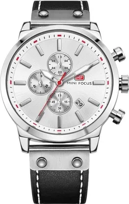 Produktbild von Mini Focus TO-23853 Uhr - Schwarz/Silber für Herren KP23853