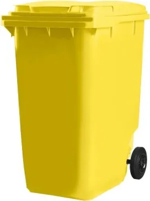 Produktbild von Hardwex Mülltonne 360 l Gelb